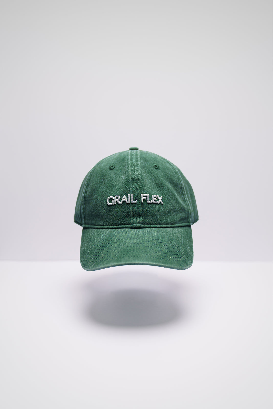 Vintage Green Grail Flex Cap