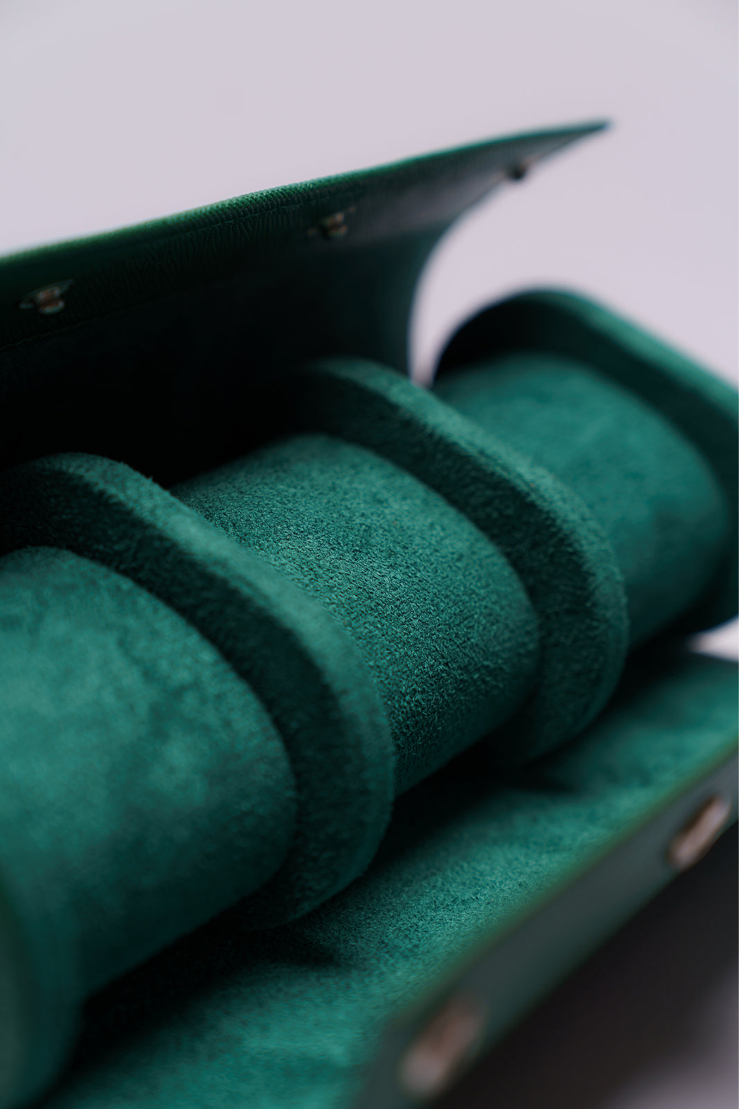 Forest Green Grail Flex Watch Roll
