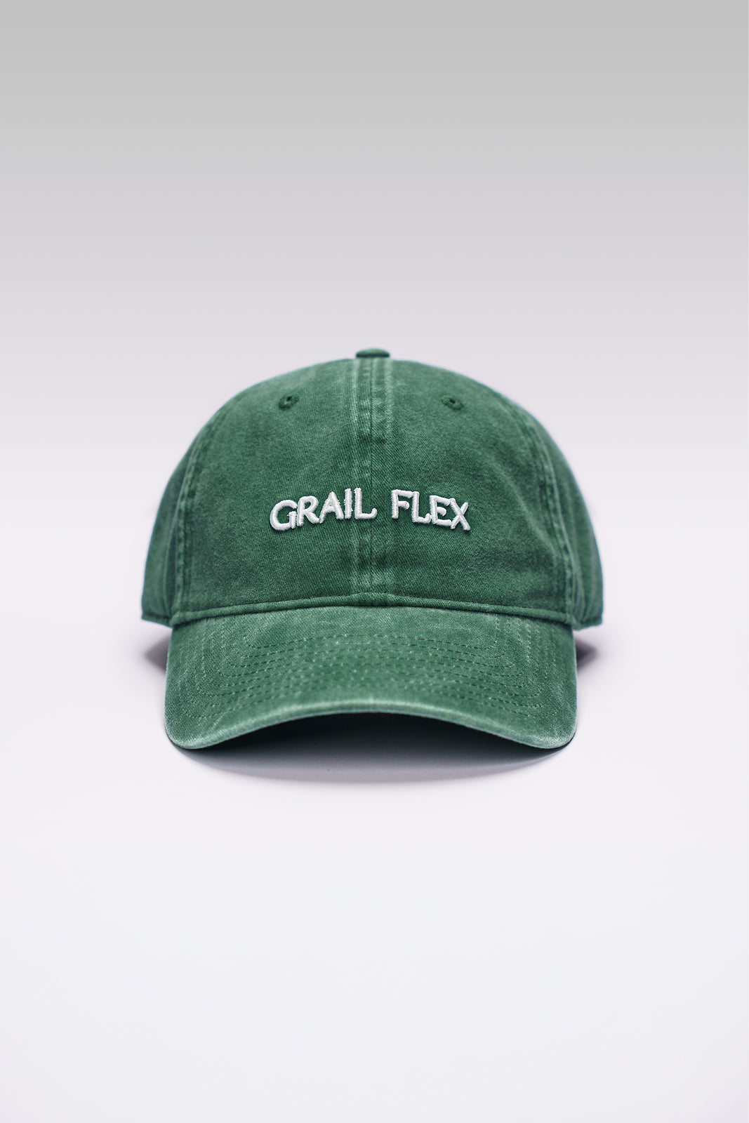Vintage Green Grail Flex Cap