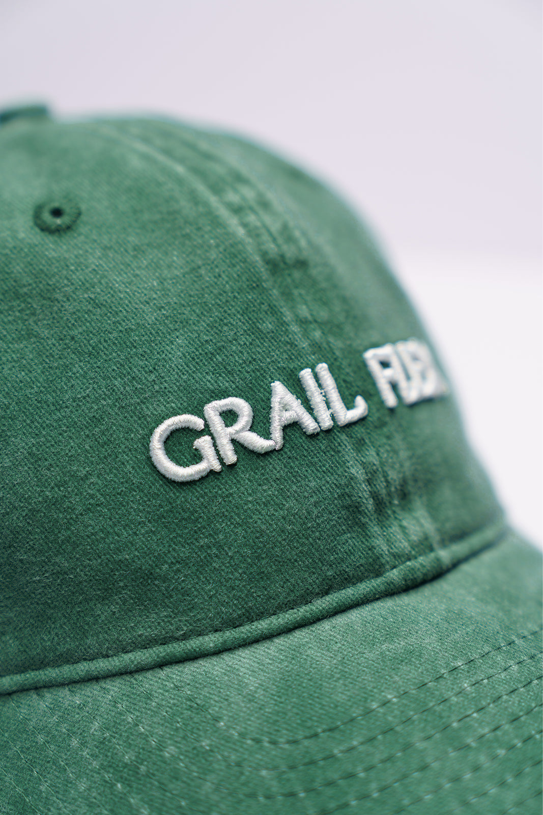 Vintage Green Grail Flex Cap