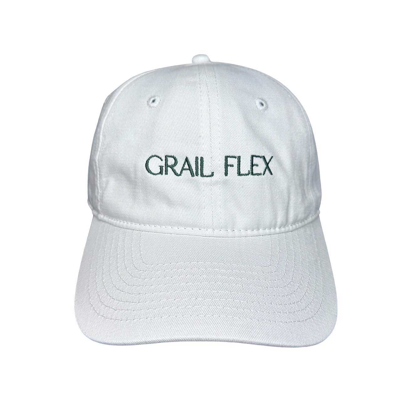 White Grail Flex Dad Cap